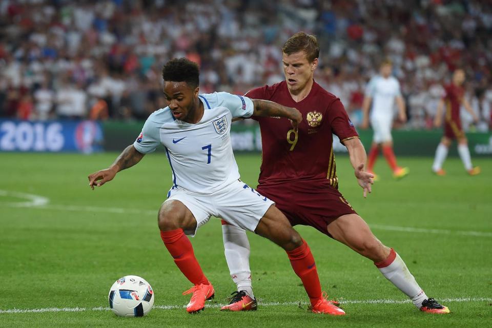 England should have kept Raheem Sterling on the field during their game against Russia