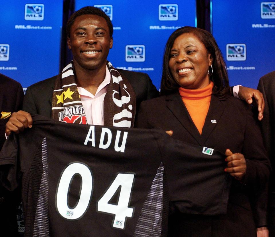  Freddy Adu signed professionally for DC United as a 14-year-old