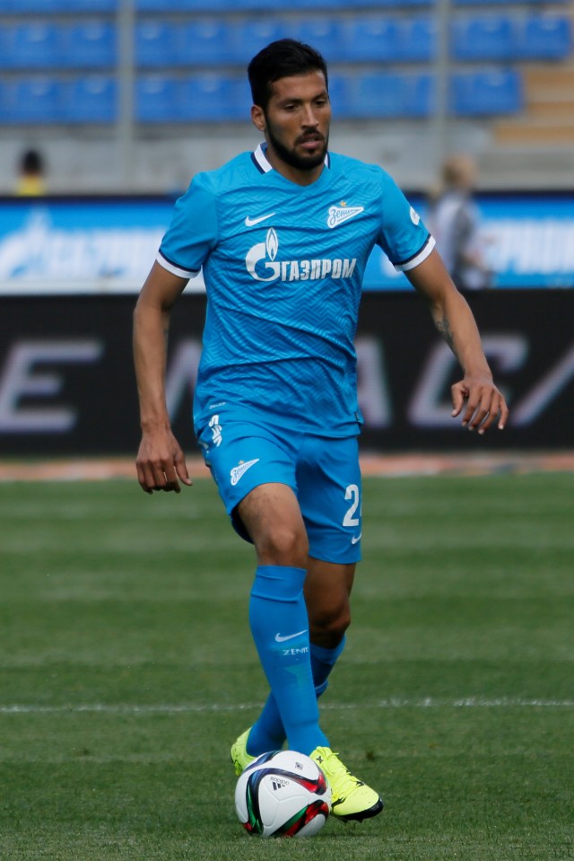  Manchester United and Inter Milan want Zenit St Petersburg's Ezequiel Garay