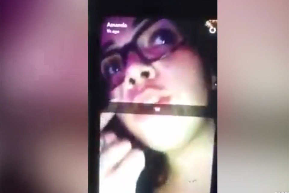 Snapchat footage inside Pulse