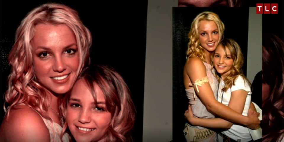  Jamie Lynn with her big sister Britney Spears