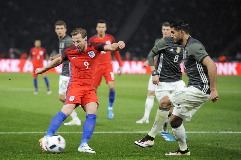 Harry Kane scored against Germany during an excellent England performance