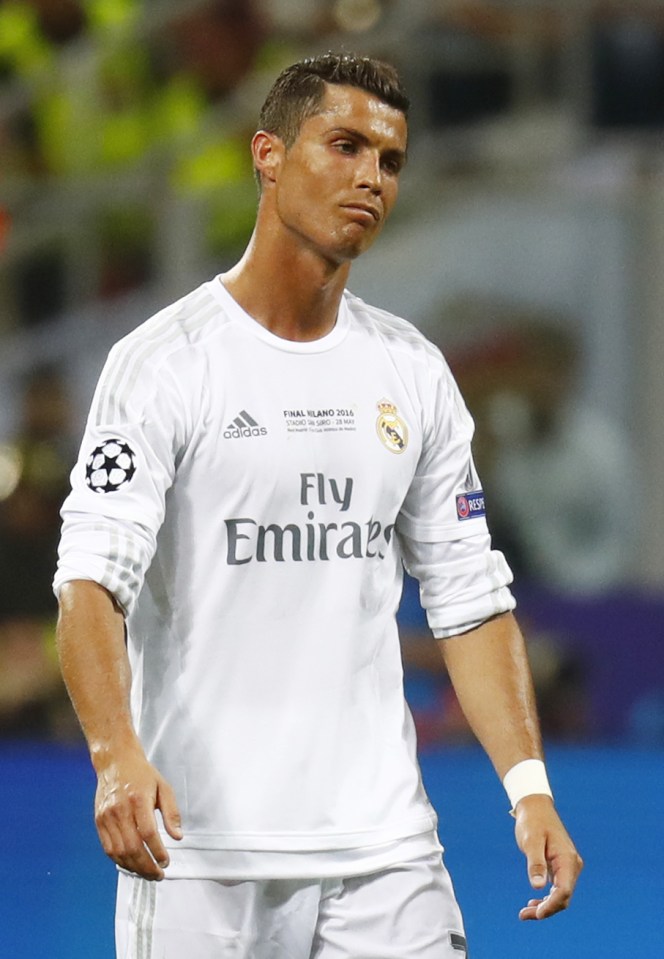  Cristiano Ronaldo comes in at No3, behind Barcelona's Lionel Messi and Neymar