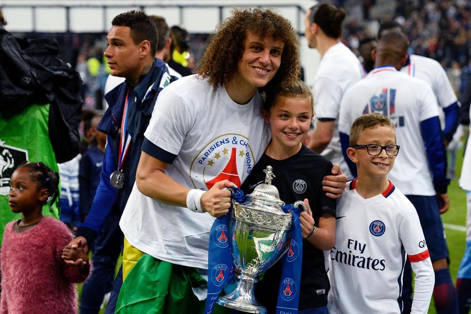 Luiz has enjoyed another stellar season in France, winning three more trophies