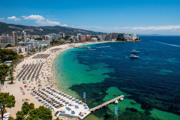 Thousands of Brits travel to Magaluf (pictured) every year