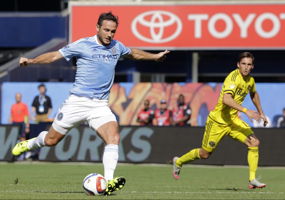  Lampard has shown his fitness is still high as he battles to make it a debut season to remember with New York