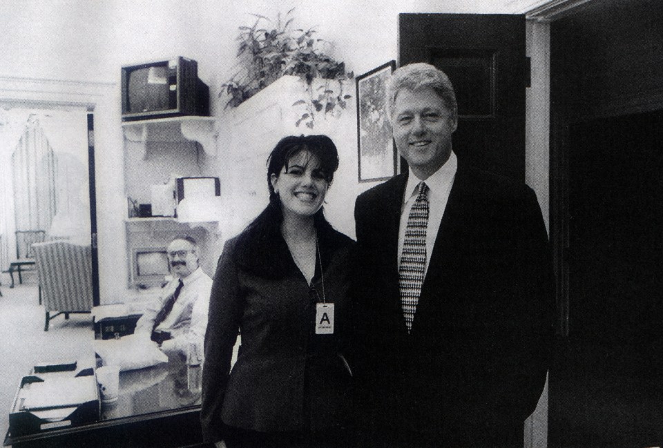 Monica Lewinsky and Bill Clinton once had, in his words, "an inappropriate relationship" while she was an intern at The White House in the 1990s