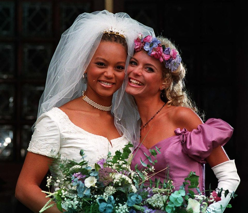 Angela played Fiona Middleton in Corrie, who had a fling with Steve McDonalds dad Jim, which was revealed on her wedding day