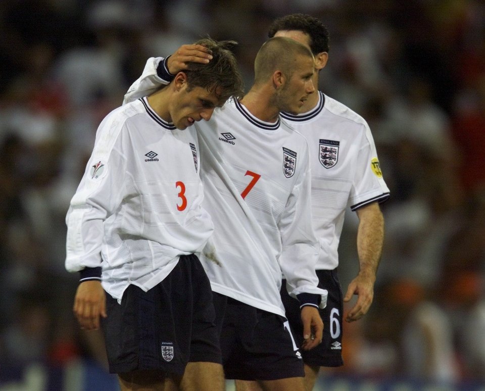  England were eliminated from Euro 2000 after losing to Romania