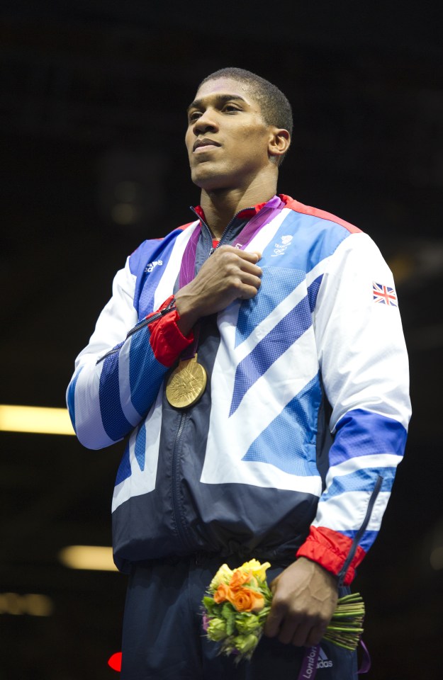 Anthony Joshua reckons if pro boxers could have competed in the 2012 Olympics he would not have won gold