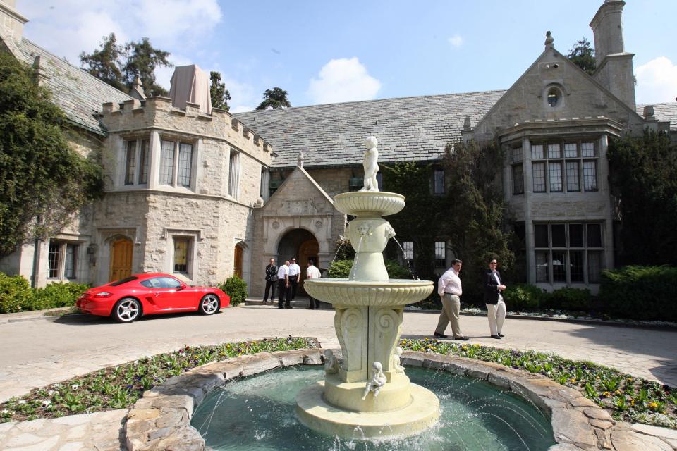  The Playboy mansion has been sold for £77 million