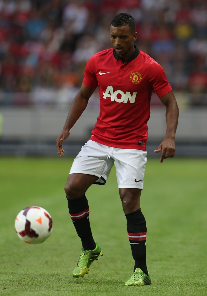 Nani scored a total of 41 goals in 230 appearance for Manchester United