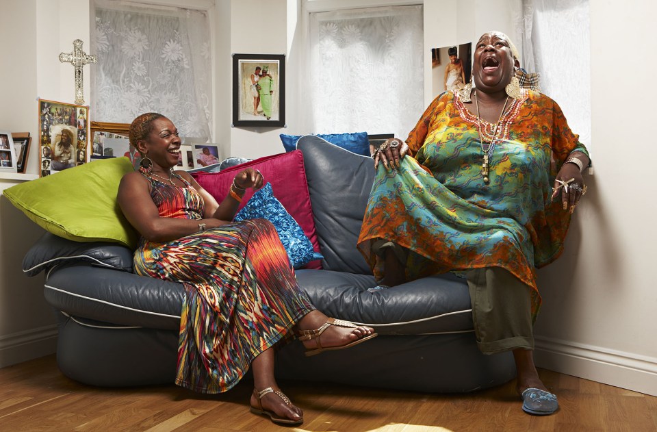  Sandra and her best friend Sandy are very popular Gogglebox cast members