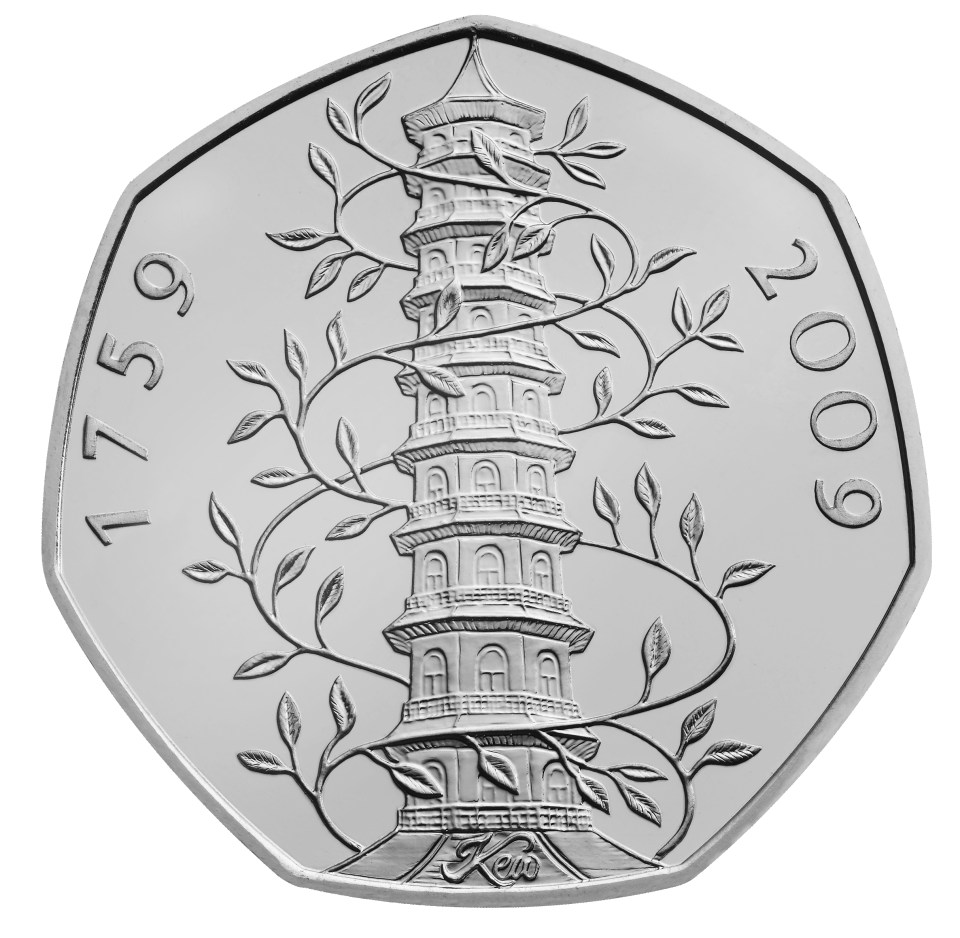  This 50p is the Uk's rarest commemorative coin but one in 300 of us may have one