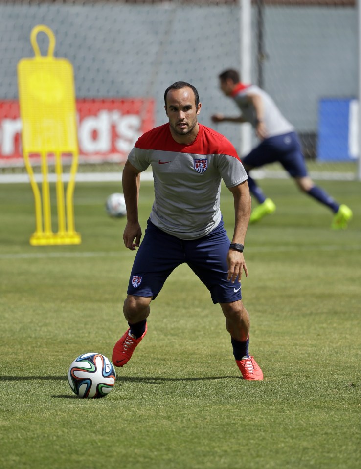  The former Everton ace Landon Donovan retired from the game in 2014