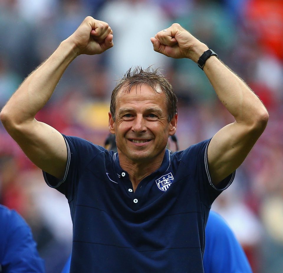  Current America manager Jurgen Klinsmann is the favourite for Southampton job