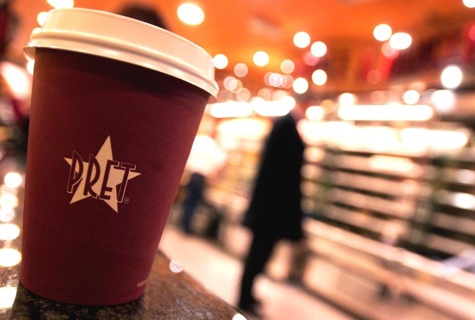  Pret A Manger has doubled its discount to those with re-useable cups to 50p