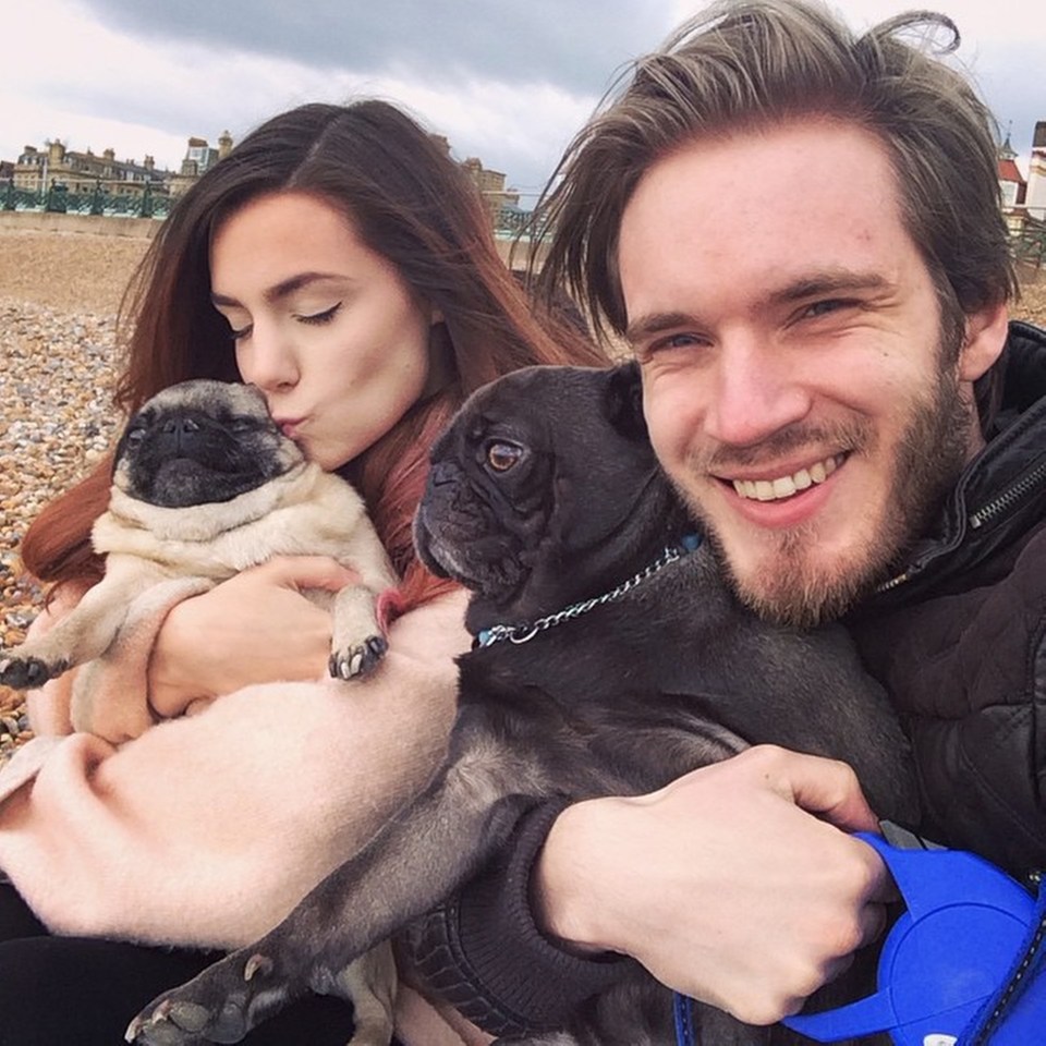  Felix, his friend Marzia Bisognin and their pugs on the seafront. Felix must have vacated his flat by June 29