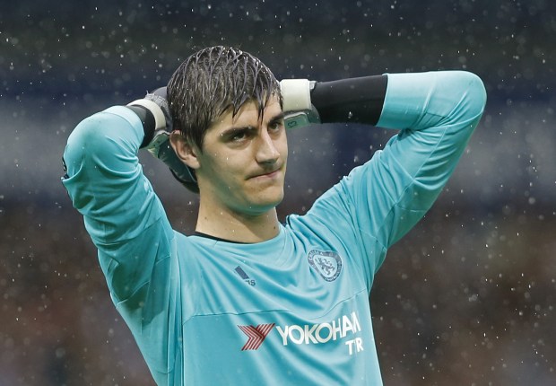 Thibaut Courtois fell out with Chelsea's goalkeeping coach last season