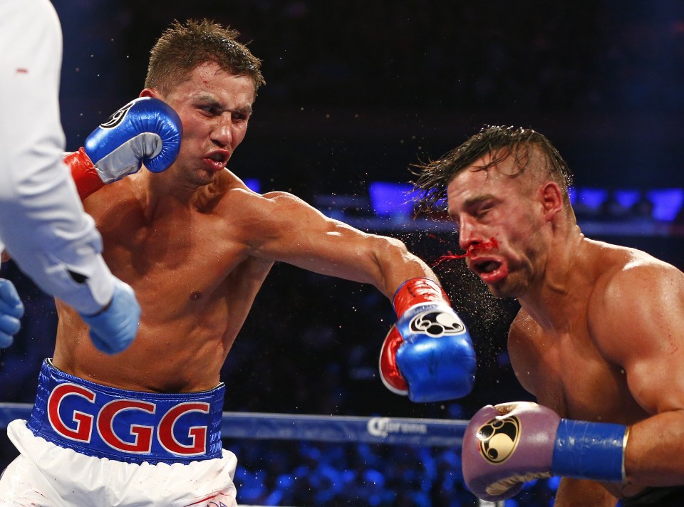 Gennady Golovkin boats a fearsome knockout ratio of 91 per cent