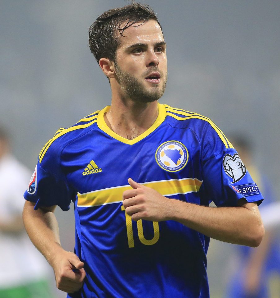 Bosnia main man Pjanic has disappointed his Prem admirers by moving to Juventus