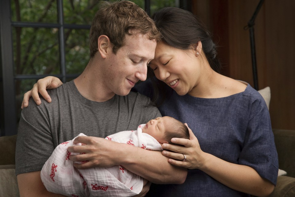 Max Chan Zuckerberg, Mark Zuckerberg, Priscilla Chan Zuckerberg