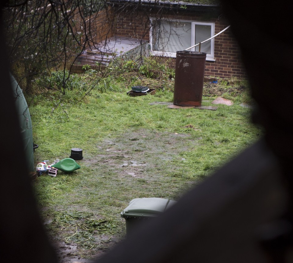  Is this the shallow grave where police found Sian buried alongside her two sons?