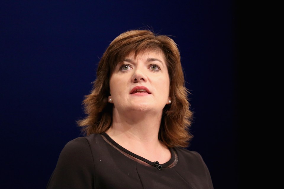  Target ... Nicky Morgan revealed she may install a panic button in her office in the wake of the death of Jo Cox