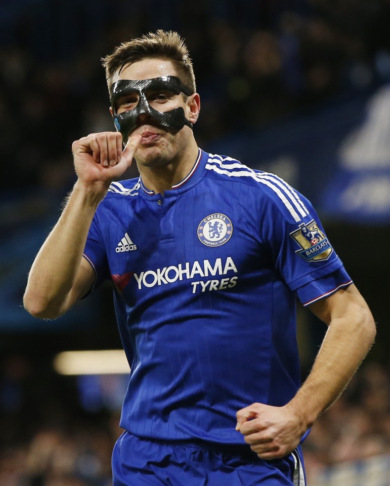  Cesar Azpilicueta was one of the estimated 332 Europeans in the Prem last season