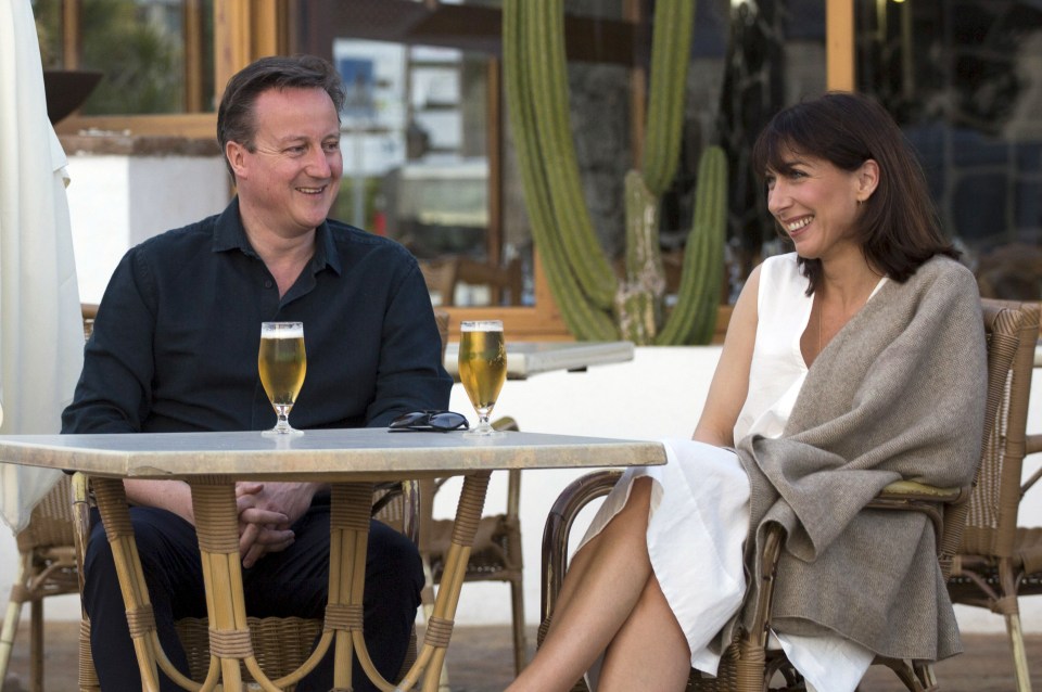  David and Samantha Cameron have now been married for 20 years and say they love each other more than ever but decided not to buy gifts on their anniversary