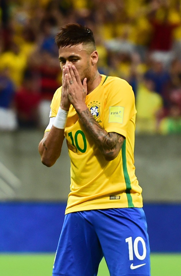 Neymar decided against representing Brazil in the Copa America in order to play in the Rio games instead