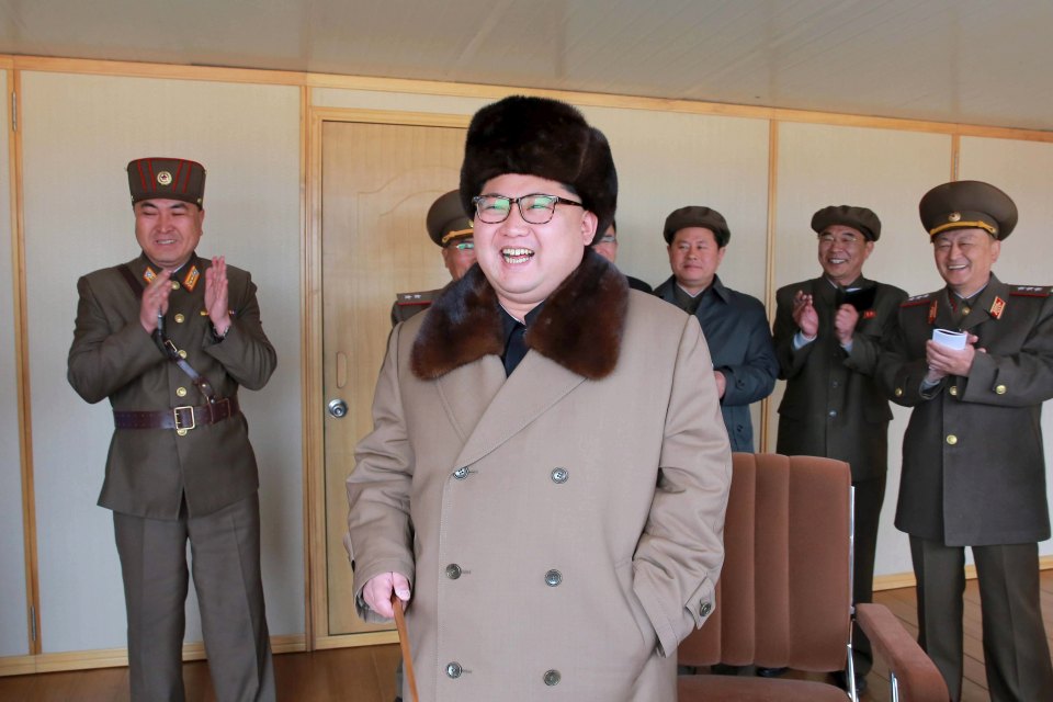  Kim Jong Un is said to be building a large cache of nuclear weapons