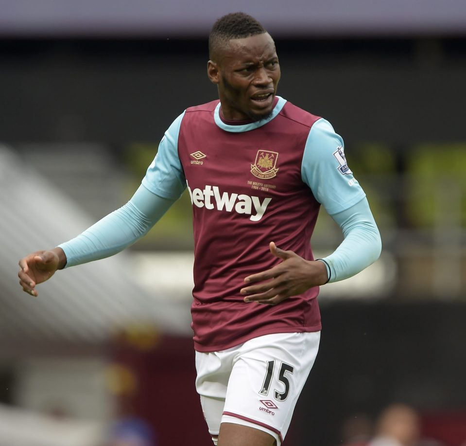  Diafra Sakho had limited opportunities at West Ham last season