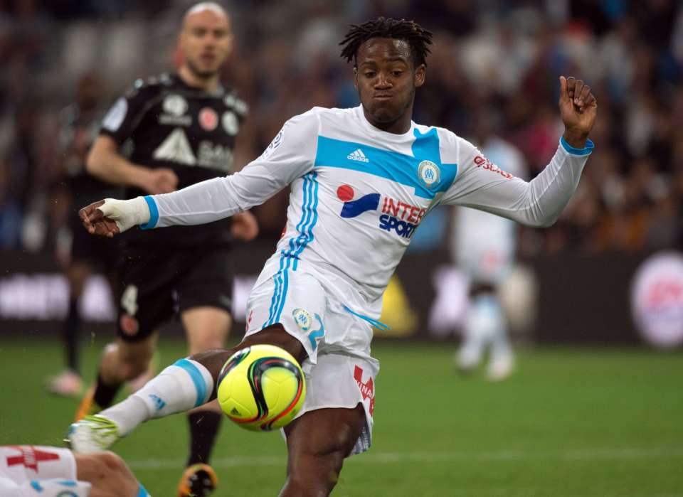 Marseille's Belgian forward Michy Batshuayi is another Hammers target