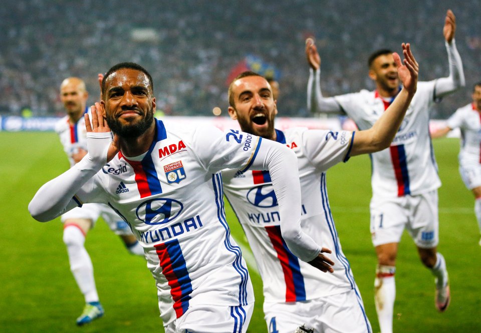 Lyon forward Alexandre Lacazette struck 23 times in 44 games last season