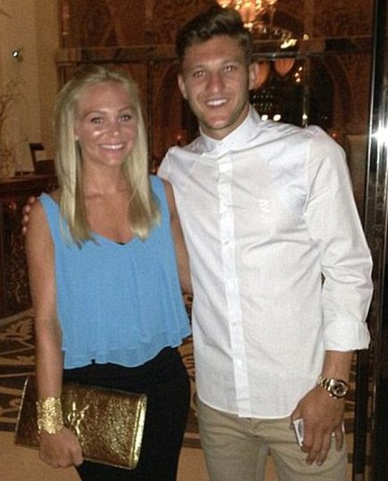 Emily and Adam Lallana