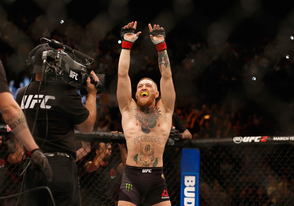  UFC Featherweight champion is also featured in all his tattooed glory