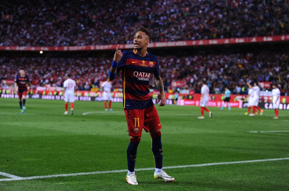  Neymar's agent has claimed that the Barcelona star is wanted by 'three big clubs'