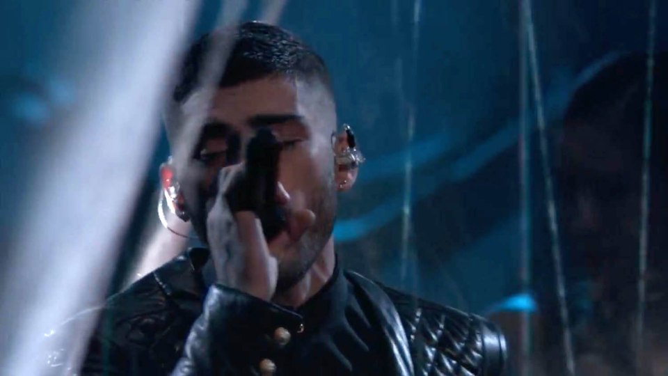  Zayn at a previous performance of his solo material