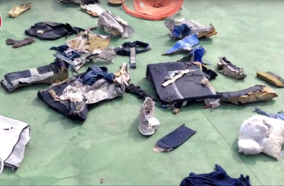  The black boxes were repaired in France and flown to Cairo this week