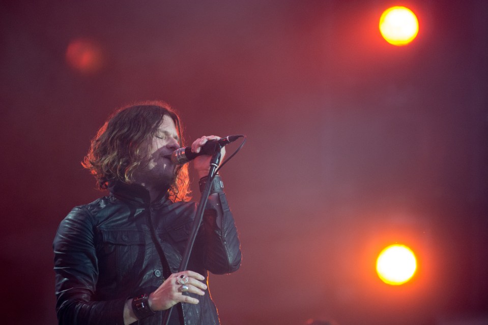  Jay Buchanan, from support act Rival Sons, said Ozzy 'walks slowly and is hunched over'