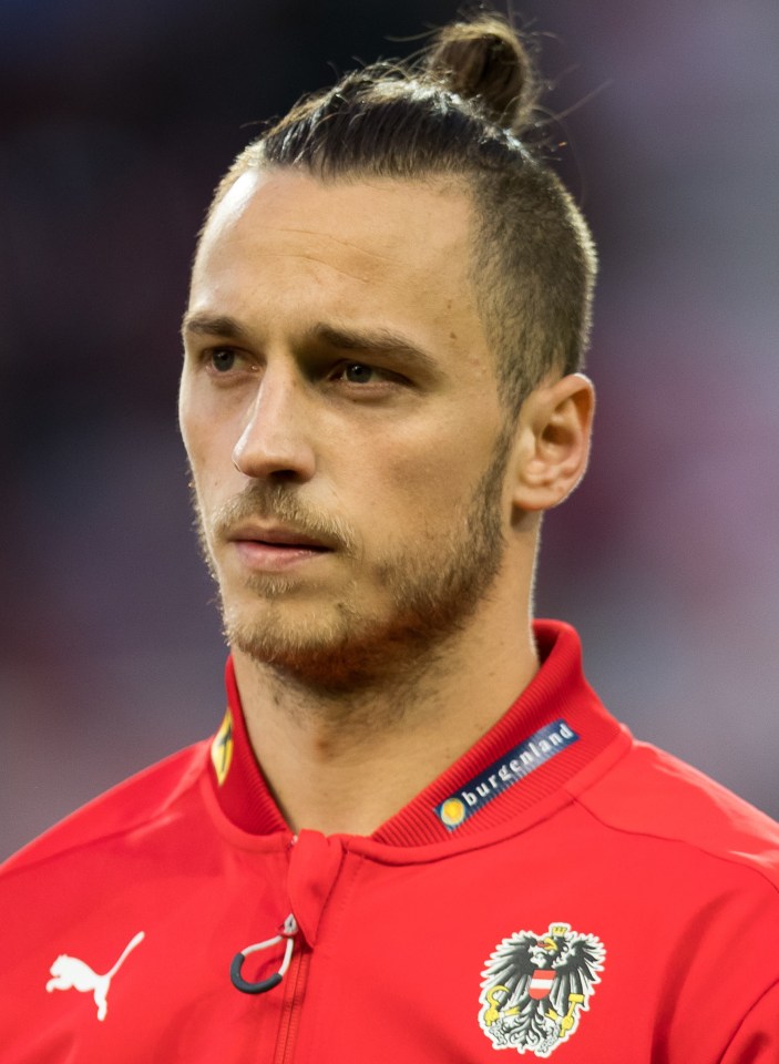  Marko Arnautovic will be one of Austria's goal threats like he is for Stoke