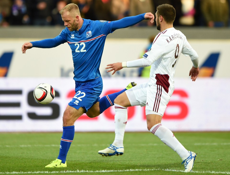 Eidur Gudjohnsen has won 85 caps for Iceland - scoring 25 goals