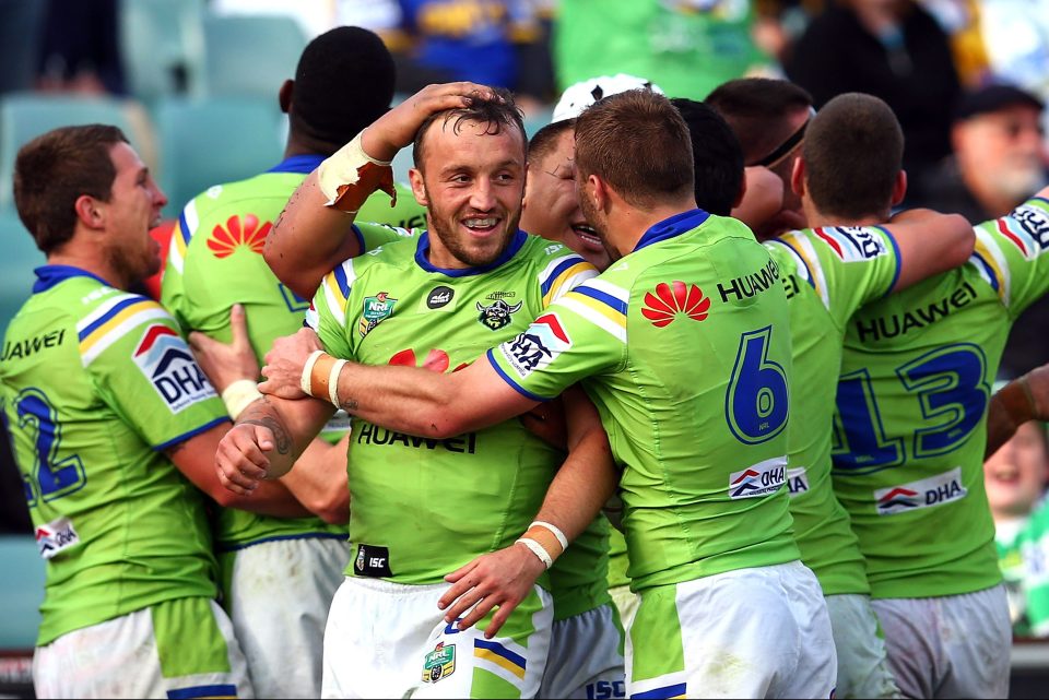 Canberra hooker Josh Hodgson says "I never thought I'd be leading the Dally Ms"