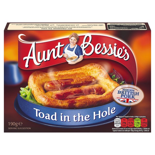 Aunt Bessie’s Toad in the Hole