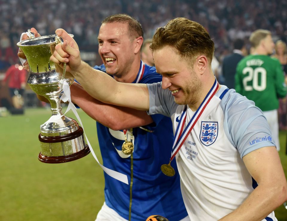 Olly Murs recently helped raise £5.4 million for UNiCFEF UK at Soccer Aid 2016. 