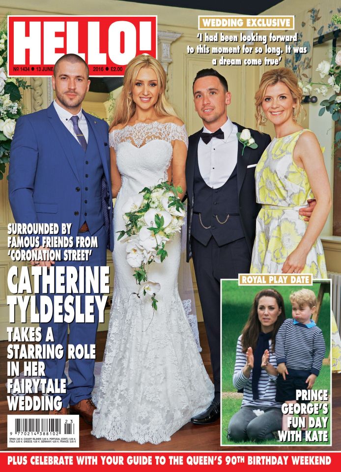 The couple revealed all in Hello! magazine