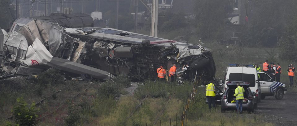 Belgium train crash