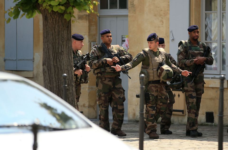  Armed police guard luxury hotel north of Paris as Roy Hodgson's squad check in