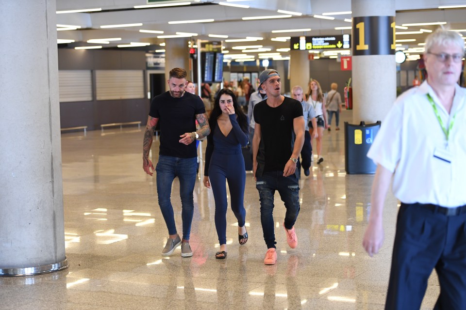  Aaron, Marnie and Gaz have arrived in Majorca to begin filming the new series of Geordie Shore